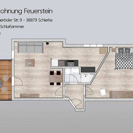שירקה Auszeit Im Harz Haus 1 Wohnung Feuerstein מראה חיצוני תמונה